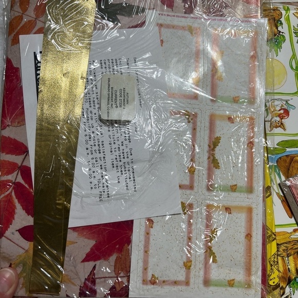 Hallmark Birthday Greetings Current Rainbows and Natures gift wrap sheets lot - Picture 3 of 11